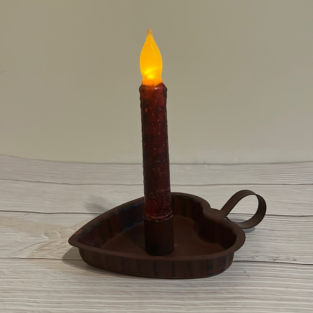 COUNTRY CANDLE HOLDER